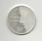 Nederland zilveren 50 gulden Beatrix 1991, Postzegels en Munten, Munten | Nederland, Verzenden, Koningin Beatrix, 50 gulden, Zilver