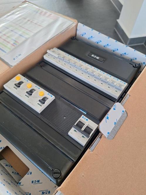 Eaton groepenkast 10 groepen + kookgroep, Doe-het-zelf en Verbouw, Elektra en Kabels, Nieuw, Overige typen, Ophalen of Verzenden