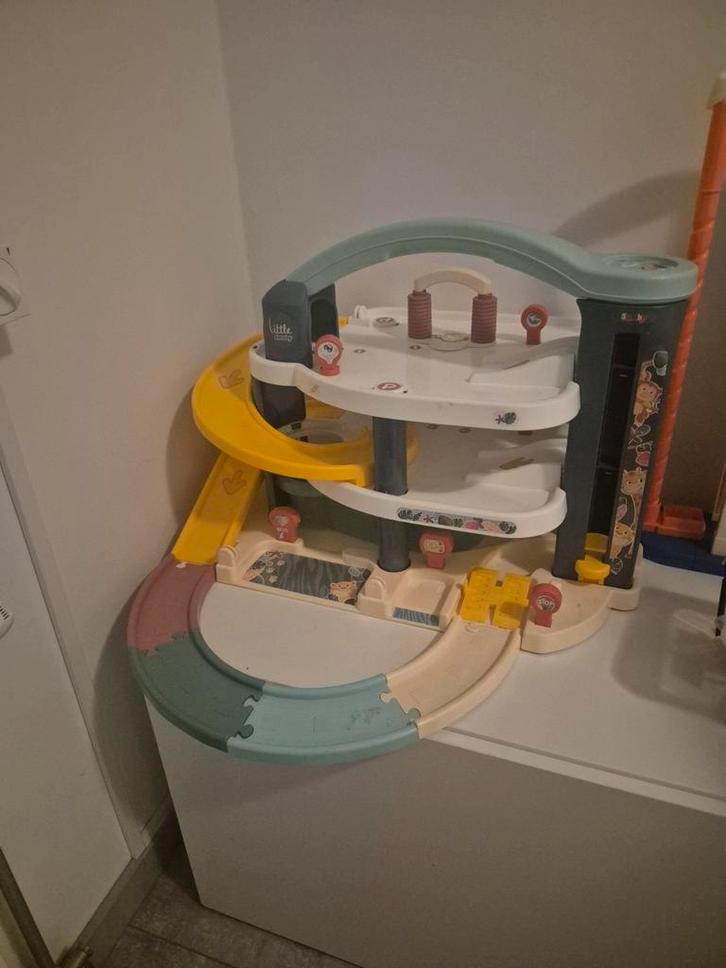 Smoby Auto Garage - Speelgoed Garage, Kinderen en Baby's, Speelgoed | Overig, Gebruikt, Jongen of Meisje, Ophalen