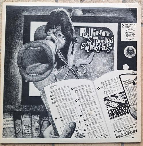 Rolling Stones - Summer Re-Runs (2-LP), Cd's en Dvd's, Vinyl | Rock, Gebruikt, Poprock, 12 inch, Ophalen of Verzenden