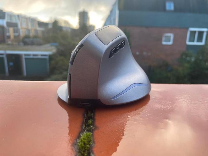 Zelotes F-26C Gaming Muis - Bluetooth & USB, Computers en Software, Muizen, Gebruikt, Muis, Rechtshandig, Draadloos, Gaming muis