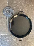 Paella Pan Zo Goed Als Nieuw, Huis en Inrichting, Keuken | Potten en Pannen, Ophalen, Zo goed als nieuw, Koekenpan of Braadpan