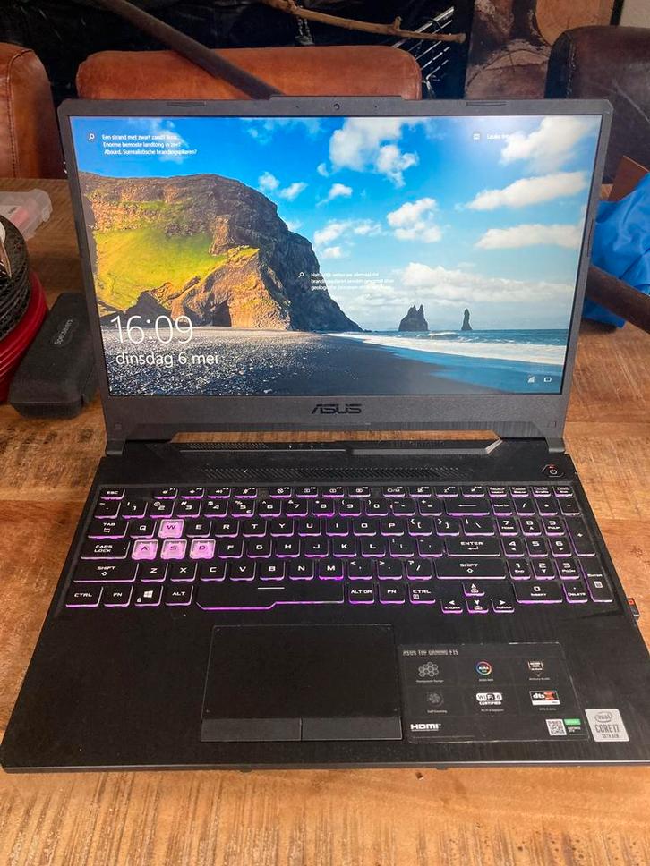 ASUS TUF Gaming Laptop FX506LI, Computers en Software, Windows Laptops, Zo goed als nieuw, Ophalen of Verzenden