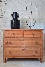 Vintage commode/ ladekast, Huis en Inrichting, Kasten | Ladekasten, Ophalen, Grenenhout