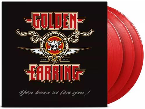 Vinyl 3LP Golden Earring Live Ahoy 2019 RED NUMBERED NIEUW, Cd's en Dvd's, Vinyl | Pop, Nieuw in verpakking, 2000 tot heden, 12 inch