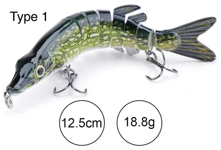 Partij kunstaas, swimbaits, jerkbaits, snoek, plug, rapala, Watersport en Boten, Hengelsport | Roofvissen, Nieuw, Overige typen