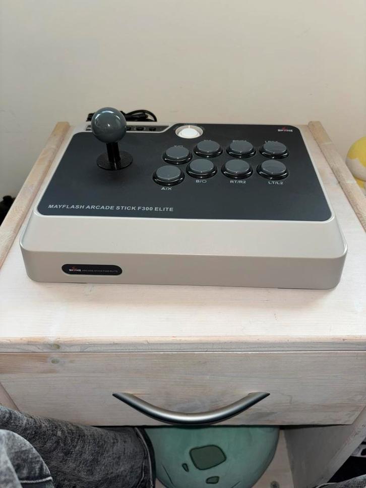 Mayflash Arcade Stick F300 Elite, Spelcomputers en Games, Spelcomputers | Overige, Zo goed als nieuw, Ophalen