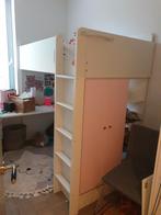 Hoogslaper met bureau en kast, Kinderen en Baby's, Ophalen, Gebruikt, Hoogslaper