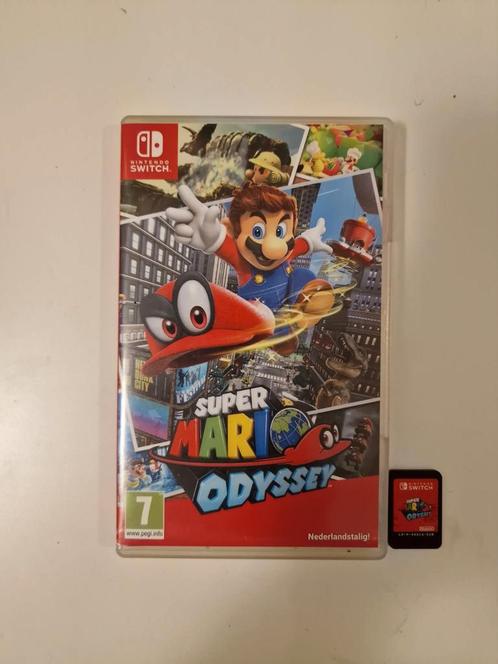Super Mario Odyssey, Spelcomputers en Games, Games | Nintendo Switch, Zo goed als nieuw, Overige genres, Vanaf 7 jaar, Eén computer
