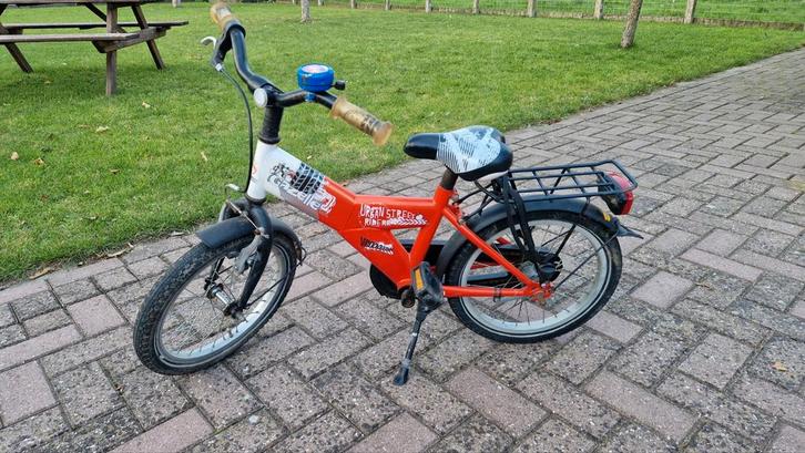 Kinderfiets 16 inch Gazelle, Fietsen en Brommers, Fietsen | Kinderfietsjes, Gebruikt, 16 tot 20 inch, Ophalen