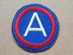 WWII US 3rd army patch, Verzamelen, Verzenden, Amerika, Embleem of Badge