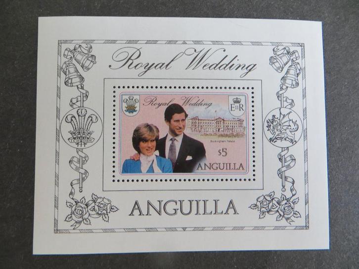 A01176: Anguilla     blok, Postzegels en Munten, Postzegels | Amerika, Noord-Amerika, Ophalen of Verzenden