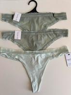 Calvin Klein Women’s Thongs – Set of 3 (Size XL), Calvin Klein, Ophalen of Verzenden, Groen, String