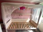 Life Time hemelbed hout whitewash 90x200, Kinderen en Baby's, Kinderkamer | Bedden, Ophalen, 85 tot 100 cm, Gebruikt, Matras