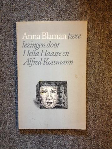 Anna Blaman, 2 lezingen door Hella Haasse en Alfred Kossman beschikbaar voor biedingen
