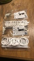 Gordijnen ringen ikea, Huis en Inrichting, Ophalen of Verzenden, Zo goed als nieuw, 200 cm of meer