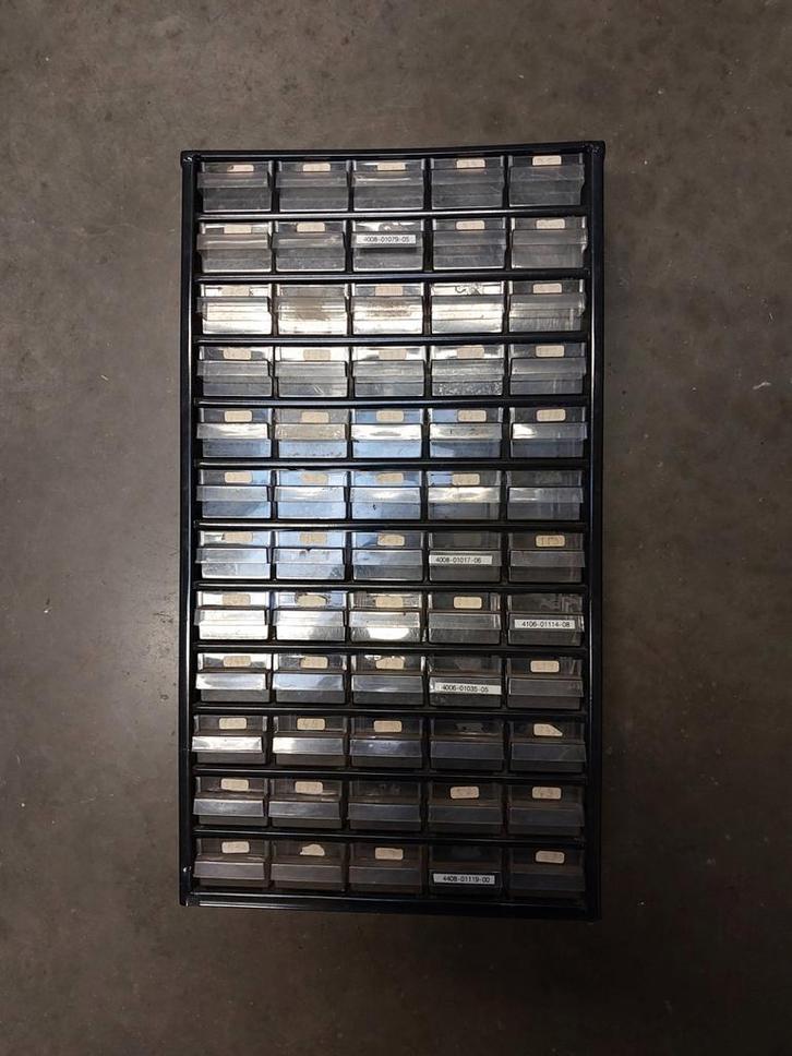 Metalen Ladekast - 60 Laden voor Werkplaats/Garage, Doe-het-zelf en Verbouw, Gereedschap | Handgereedschap, Ophalen