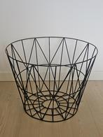 Ferm Living Wire Basket mand zwart, Ophalen, Overige materialen, Mand, Rond