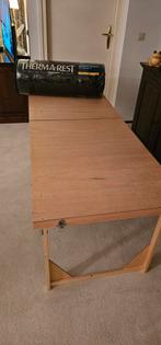 Stevige inklapbare massagetafel 192x70cm + nieuwe matras, Sport en Fitness, Massageproducten, Ophalen of Verzenden, Nieuw, Massagetafel
