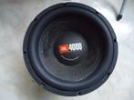 TE KOOP JBL SUBWOOFER GTI 12 INCH 4000 WATT PEAK MET 2 SPOEL, Auto diversen, Ophalen, Zo goed als nieuw