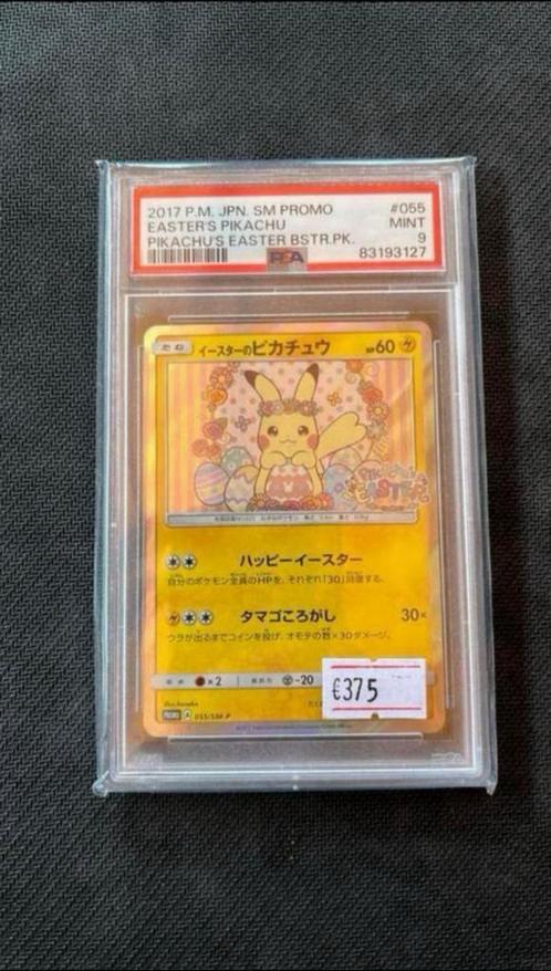 Easter's Pikachu - Pokemon, Hobby en Vrije tijd, Verzamelkaartspellen | Pokémon, Zo goed als nieuw, Losse kaart, Ophalen of Verzenden