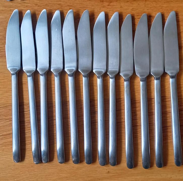 Bestekdelen Ikea "Data", Huis en Inrichting, Keuken | Bestek, Zo goed als nieuw, Rvs of Chroom, Ophalen of Verzenden