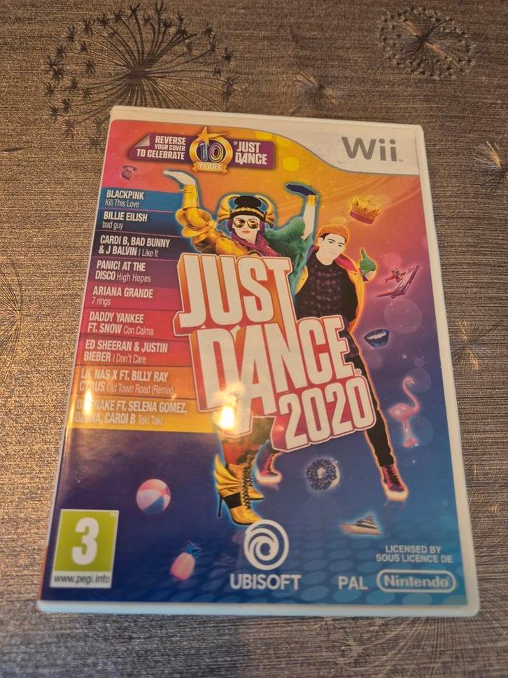 Just Dance 2020 - Wii, Spelcomputers en Games, Games | Nintendo Wii, Gebruikt, Muziek, 3 spelers of meer, Vanaf 3 jaar, Eén computer