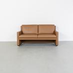 1x Leolux Timandra Bank 2,5-zits/172cm Leder - Cognac, Huis en Inrichting, Overige maten, Minder dan 75 cm, 150 tot 200 cm, Ophalen of Verzenden