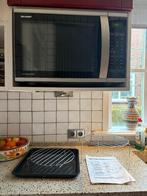 combi magnetron sharp, Ophalen, Minder dan 45 cm, Gebruikt, Oven met grill