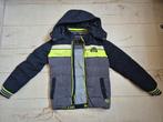 Gave blauw/ grijs/ neon gele winterjas 152 (Cars Jeans), Ophalen, Zo goed als nieuw, Jongen, Jas