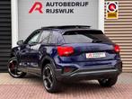 Audi Q2 35 TFSI 3x S-Line Pano/Virtual/Keyless/Camera, Auto's, 12 maanden, 4 cilinders, Blauw, Leder en Stof