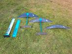 F-one foil set: Gravity 1800, Phantom 1480, Phantom 1280, Ophalen, Zo goed als nieuw, Wingsurf-hydrofoil