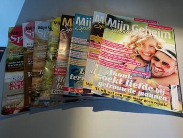 8 tijdschriften Mijn Geheim special beschikbaar voor biedingen
