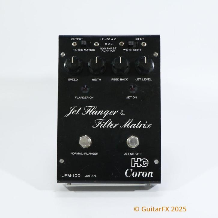 Coron JFM-100 Jet Flanger & Filter Matrix Analog BBD (Retico, Muziek en Instrumenten, Effecten, Gebruikt, Ophalen of Verzenden