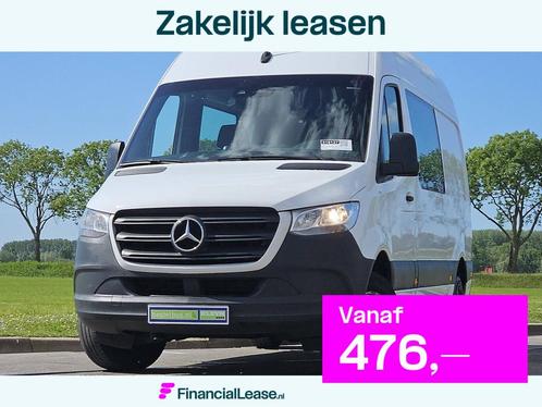 MERCEDES-BENZ SPRINTER 316 dubbelcabine euro6, Auto's, Bestelauto's, Bedrijf, Lease, Financial lease, ABS, Airconditioning, Cruise Control