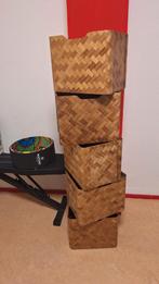 IKEA Opbergdozen - 5 stuks - Goede staat, Huis en Inrichting, Overige materialen, Minder dan 50 cm, Gebruikt, Minder dan 50 cm
