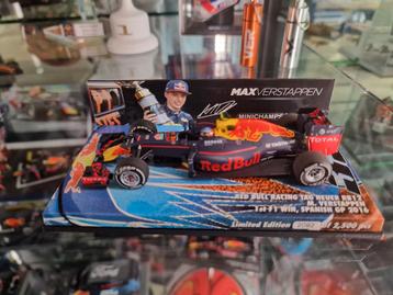 Max Verstappen. RB12. First Win Spanje 2016. 1:43. Edtion 5. beschikbaar voor biedingen