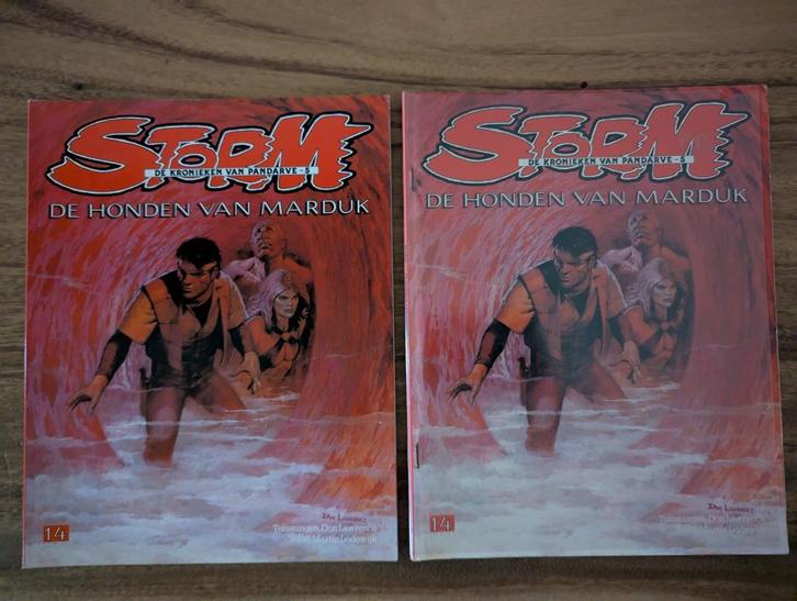 Storm - Don Lawrence, Boeken, Stripboeken, Gelezen, Meerdere stripboeken, Ophalen of Verzenden