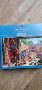 Gibsons puzzel zgan!!, Ophalen of Verzenden, 500 t/m 1500 stukjes, Zo goed als nieuw