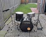 Sonor 3-delig drumstel met accessoires, Muziek en Instrumenten, Drumstellen en Slagwerk, Ophalen, Gebruikt, Sonor