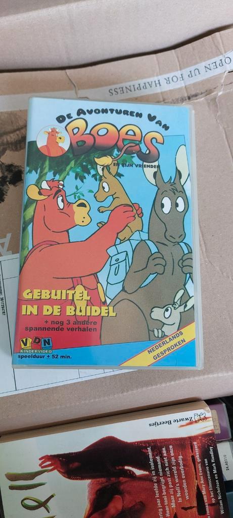 VHS De Avonturen van Boes, Cd's en Dvd's, VHS | Kinderen en Jeugd, Zo goed als nieuw, Ophalen of Verzenden