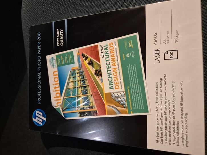 HP CG966A, Audio, Tv en Foto, Fotografie | Fotopapier, Zo goed als nieuw, Ophalen of Verzenden