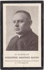 Pastoor Rudolphus Barten 1888 Beugen + 1940 Den Bosch, 52 jr, Verzenden