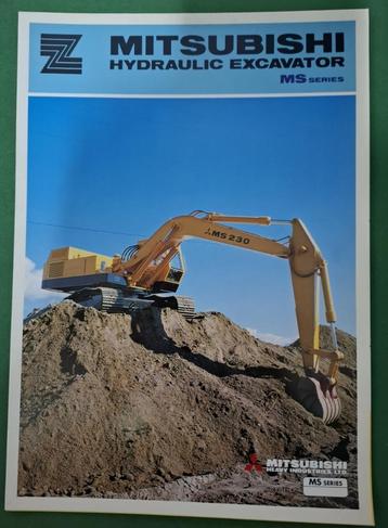 Mitsubishi graafmachine folders  beschikbaar voor biedingen