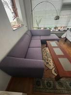 Moderne kersenhouten salontafel met glazen vakken, Gebruikt, Kersenhout, Minder dan 50 cm, Rechthoekig