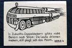 Toekomstvervoer richting zwarte markt: bus op atoomenergie, Verzenden, 1960 tot 1980, Ongelopen, Voertuig