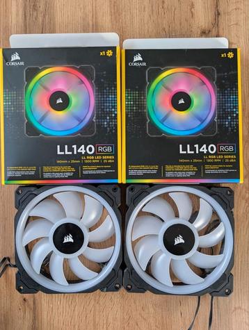 Corsair LL140 ARGB Fans - Set van 2 beschikbaar voor biedingen