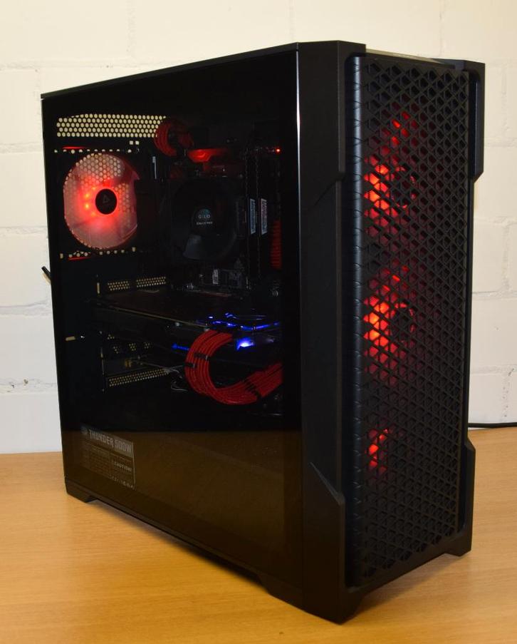 Game PC - Ryzen 5 - GTX 1080, Computers en Software, Desktop Pc's, Zo goed als nieuw, 3 tot 4 Ghz, SSD, 16 GB, Met videokaart