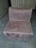 slaap fauteuil ikea grijs, Ophalen, 90 cm, Eenpersoons, Zo goed als nieuw