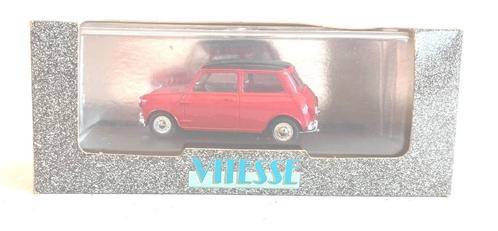 Mini Cooper S rood / zwart dak # 580 Vitesse., Hobby en Vrije tijd, Modelauto's | 1:43, Zo goed als nieuw, Auto, Overige merken